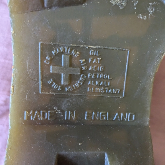 Restored vintage Doc Martin's - burgundy, US size 7 - Picture 5 of 6